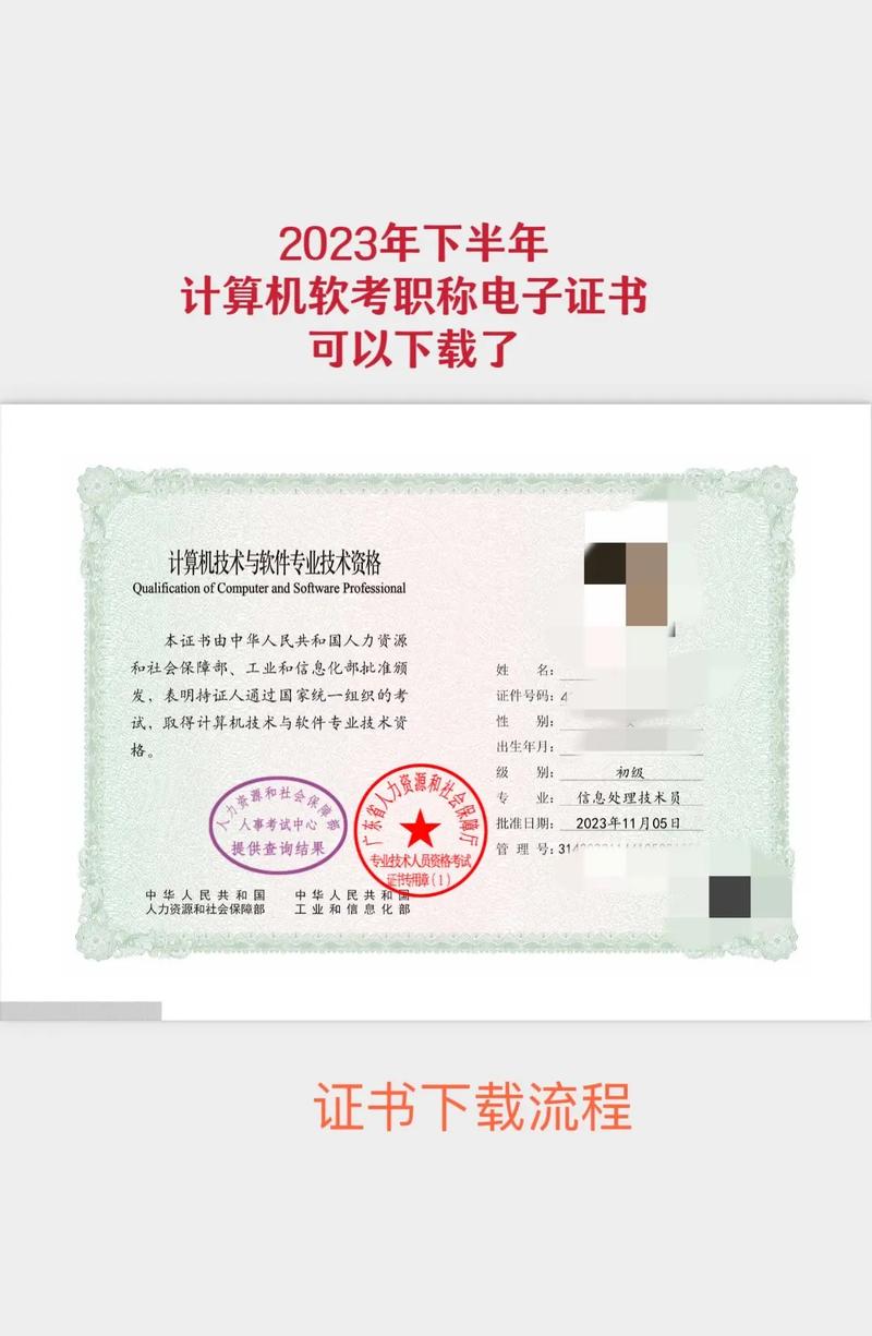 2023下半年計(jì)算機(jī)軟考電子證書開放下載，職場(chǎng)進(jìn)階與咨詢服務(wù)雙管齊下